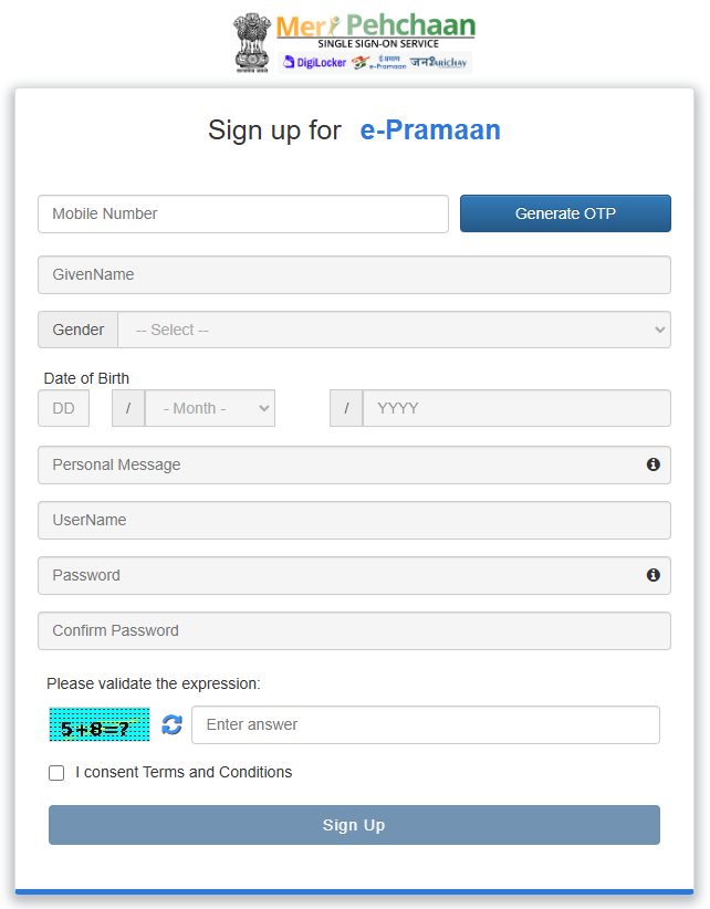 e khajana register